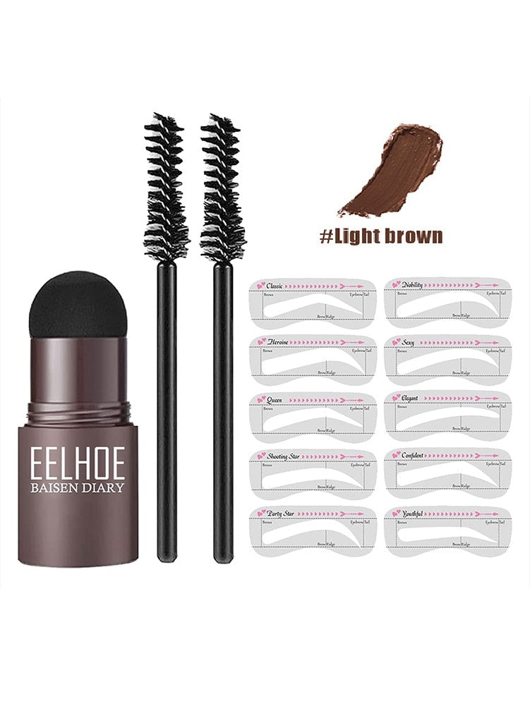 VIP 2023 Professional One Step Eyebrow Stamp Shaping Set Enhancer Waterproof Makeup Beauty Products For Women Eye Brow Templates